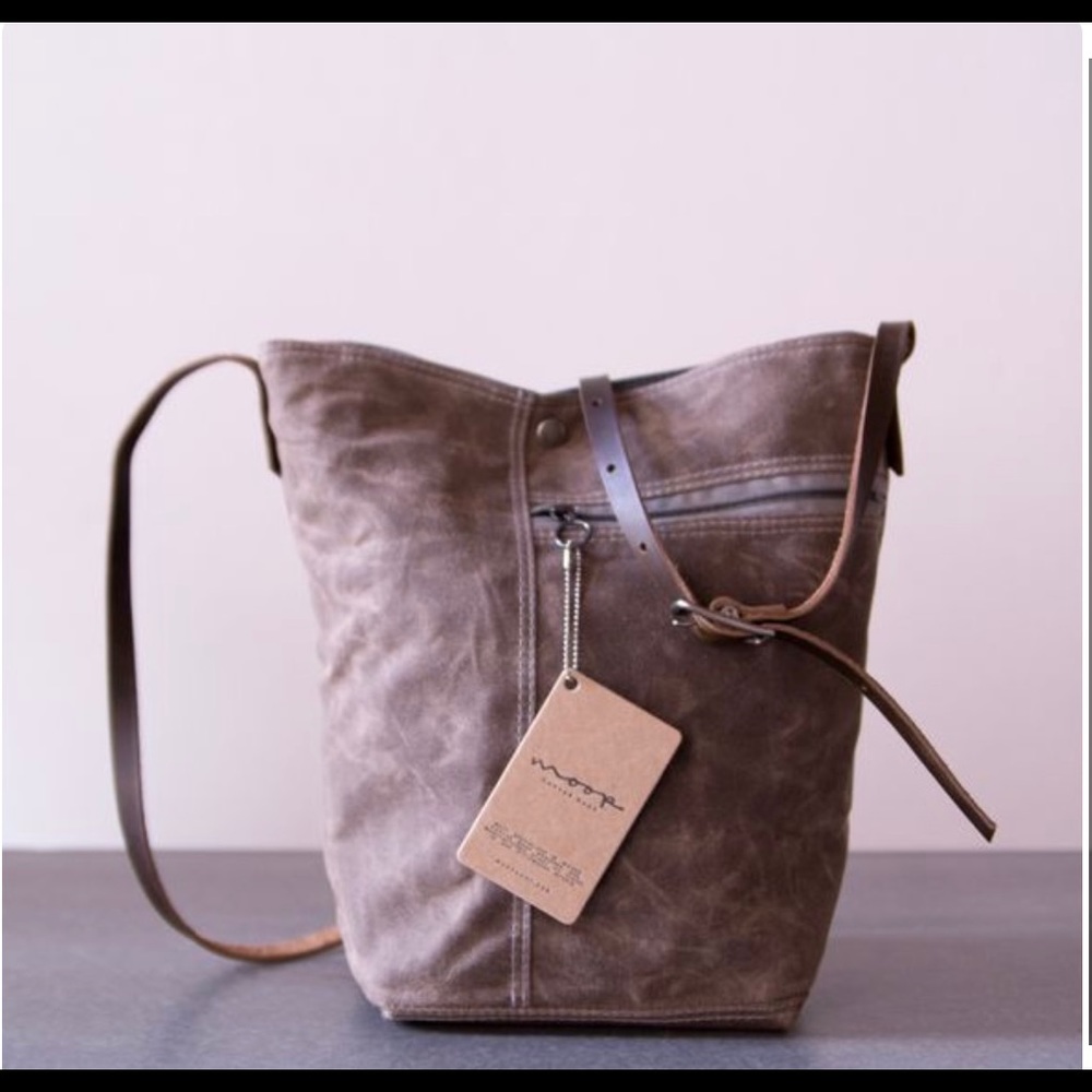 Moop canvas bucket bag Tote #2